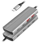 LogiLink USB 3.2 Ultra-Slim-Hub, 7-poorts, 2x USB-A, 5x USB-C