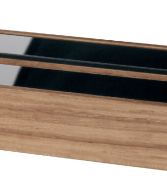 sigel visitekaarthouder, eikenhout, 30 visitekaarten