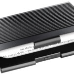 sigel visitekaartjes-etui, metaal, zwart mat