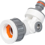 Bradas scharnierend-kraanstuk WHITE LINE, 1 - 3/4' binnendraad