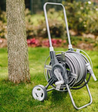 Bradas slangenwagenset WHITE SILVER PLUS, 1/2', 50 m