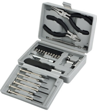 LogiLink gereedschapskoffer, met inhoud, 24-delig