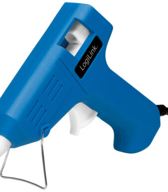LogiLink mini-warmlijmpistool, 10 Watt, blauw