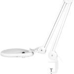 LogiLink LED-loeplamp, met tafelklem, wit