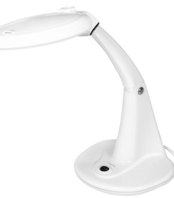 LogiLink LED-loeplamp, met 2 lenzen, wit