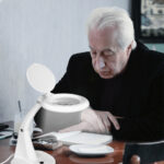 LogiLink LED-loeplamp, met 2 lenzen, wit