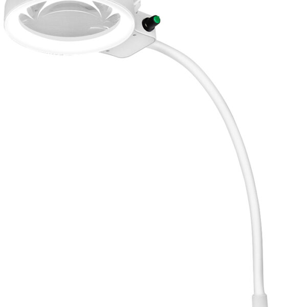 LogiLink LED-loeplamp, met 2 lenzen, wit, dimbaar