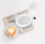 LogiLink LED-loeplamp, met 2 lenzen, wit, dimbaar