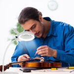 LogiLink LED-loeplamp, met 2 lenzen, wit, dimbaar