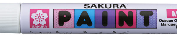 SAKURA permanentmarker Paint Marker middel, wit