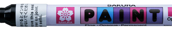 SAKURA permanentmarker Paint Marker fijn, zwart