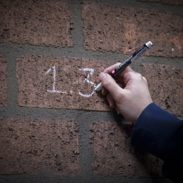 SAKURA permanentmarker Permapaque fijn, oranje