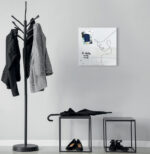 sigel glas-magneetbord artverum Line Art, (B)480 x (H)480 mm