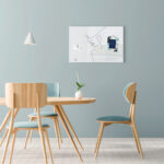 sigel glas-magneetbord artverum Line Art, (B)600 x (H)400 mm