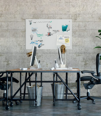 sigel glas-magneetbord artverum, super-wit, (B)1.000 mm x (H)650 mm