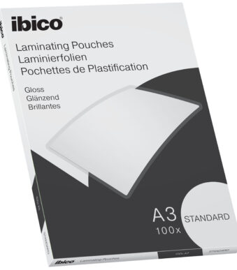 ibico Basics lamineerhoes, DIN A3, glanzend, 250 mic