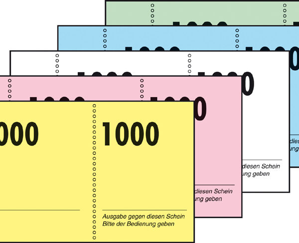 sigel nummerblock 1-1000, 105 x 50 mm