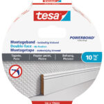 tesa Powerbond montagetape voor behang/pleisterwerk, 19 mm x 5,0 m