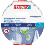 tesa Powerbond montagetape voor wandtegels/metaal, 19 mm x 5,0 m