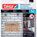 tesa klevende schroef voor baksteen en steen, rechthoekig, 5,0 kg