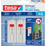 tesa Powerstrips klevende spijkers voor tegels en metaal, 3,0 kg