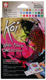 SAKURA aquarelverf Koi Water Colors Sketch Box 24