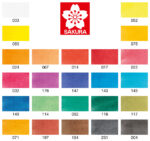 SAKURA aquarelverf Koi Water Colors Sketch Box 24
