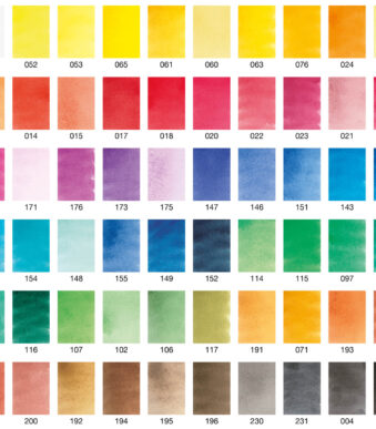 SAKURA aquarelverf Koi Water Colors Studio set 60