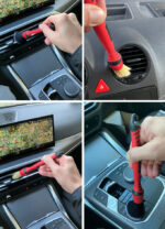 IWH set schoonmaakkwasten voor de auto en in huis, 6-delig