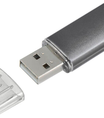 USB-stick 2.0 'Laeta', 16 GB, grijs