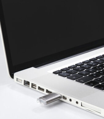 USB-stick 2.0 'Laeta', 16 GB, grijs