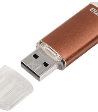 USB-stick 'Laeta', 32 GB, bruin