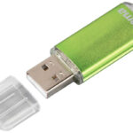'Hama USB 2.0 Geheugensleutel FlashDrive 'Laeta', 64 GB, groen'