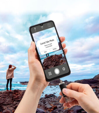 hama USB 3.0 USB-stick 'Laeta Twin', 16 GB, zwart