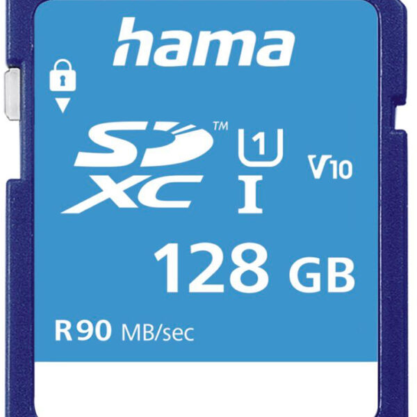 hama geheugenkaart SecureDigital HC, Klasse 10, 128 GB