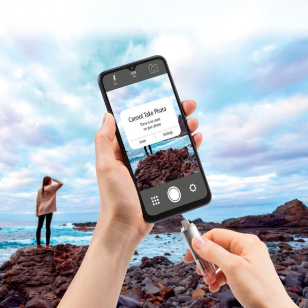 hama USB 3.0 / 3.1 USB-stick 'C-Laeta', 16 GB, zilver