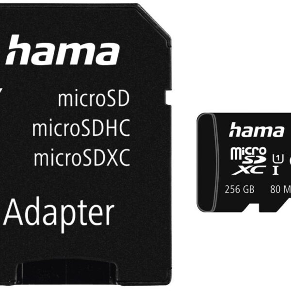 hama geheugenkaart Micro SecureDigital HC, Klasse 10, 256 GB