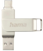 hama USB 3.0 / 3.1 memory stick 'C-Rotate Pro', 32 GB, zilver