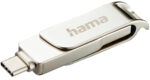 hama USB 3.0 / 3.1 memory stick 'C-Rotate Pro', 32 GB, zilver
