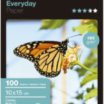 APLI fotopapier everyday, 100 x 150 mm, 180 g/m2, hoogglanzend, 100 vel