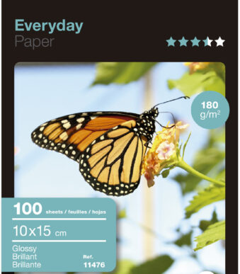 APLI fotopapier everyday, 100 x 150 mm, 180 g/m2, hoogglanzend, 100 vel