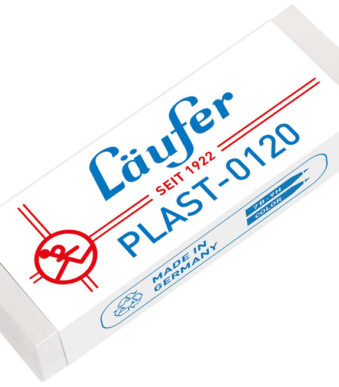 Läufer kunststof vlakgum PLAST-0120, transparant