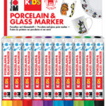 Marabu Marker 'Porselein & Glas KIDS', MEGA LEUK.
