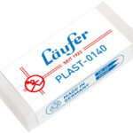 Läufer kunststof vlakgum PLAST-0140, transparant