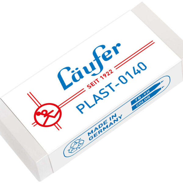 Läufer kunststof vlakgum PLAST-0140, transparant