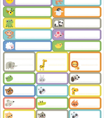 Kleurrijke strijkletters voor kinderen