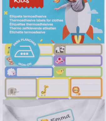 Kleurrijke strijkletters voor kinderen