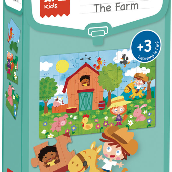 Puzzel 'De Boerderij' voor kinderen, 24 stukjes