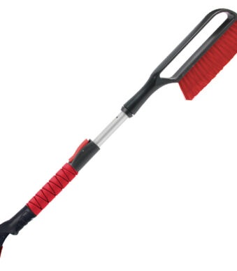 IWH telescopische ijskrabber met sneeuwbezem, 720 - 890 mm