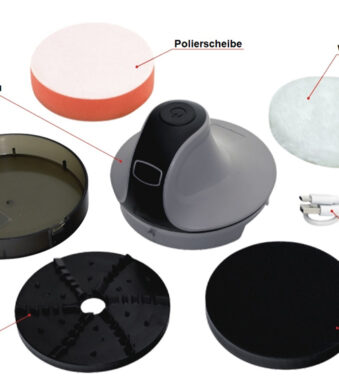 IWH accu-ijskrabber en detailer, 3,6 Volt